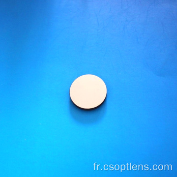 Lentille en silicone avec revêtement DLC de 25,4 mm de diamètre